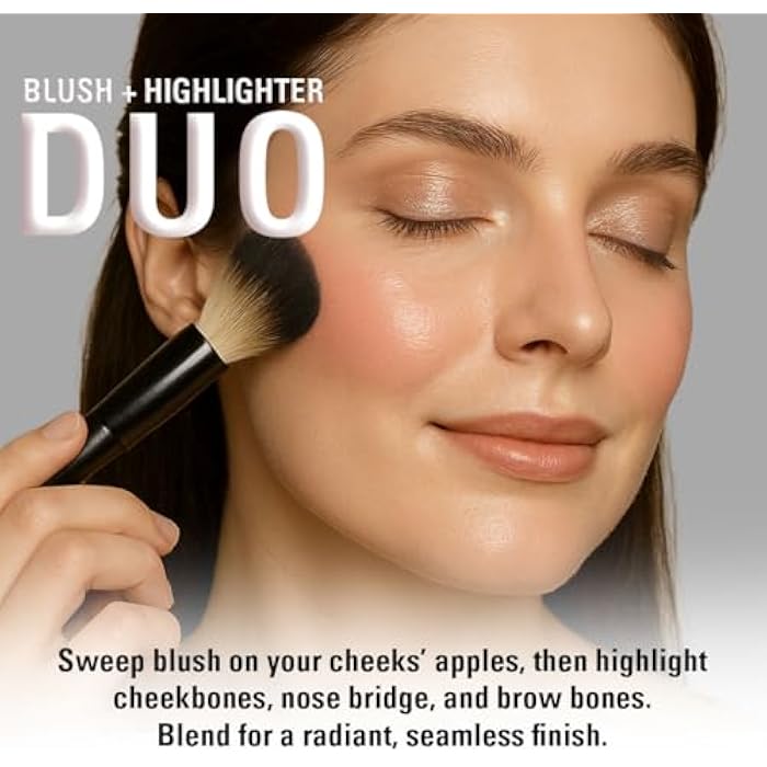 Makeup Revolution Relove Colour Play Blushed Duo, Sweet - Image 5